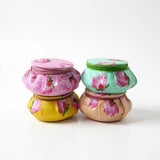 SHREE SHYAM PRODUCTS 3.5 INCH PICHWAI LOTUS MATKI BANGLE BOX JEWELLERY BOX