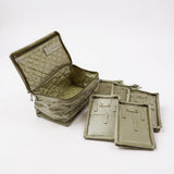 SHREE SHYAM PRODCUTS FRILL PATTERN SATIN LOCKER POUCH