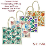 SHREE SHYAM PRODUCTS MEDIUM SIZE PRINTED CANVAS BAG