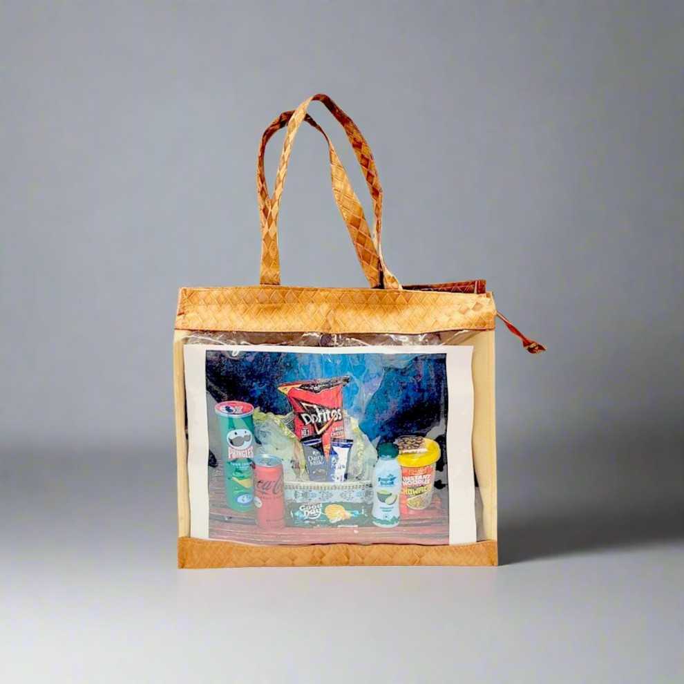 SHREE SHYAM PRODUCTS TRANSPARENT TEXTURE REXINE GIFT BAGS