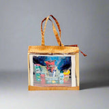 SHREE SHYAM PRODUCTS TRANSPARENT TEXTURE REXINE GIFT BAGS