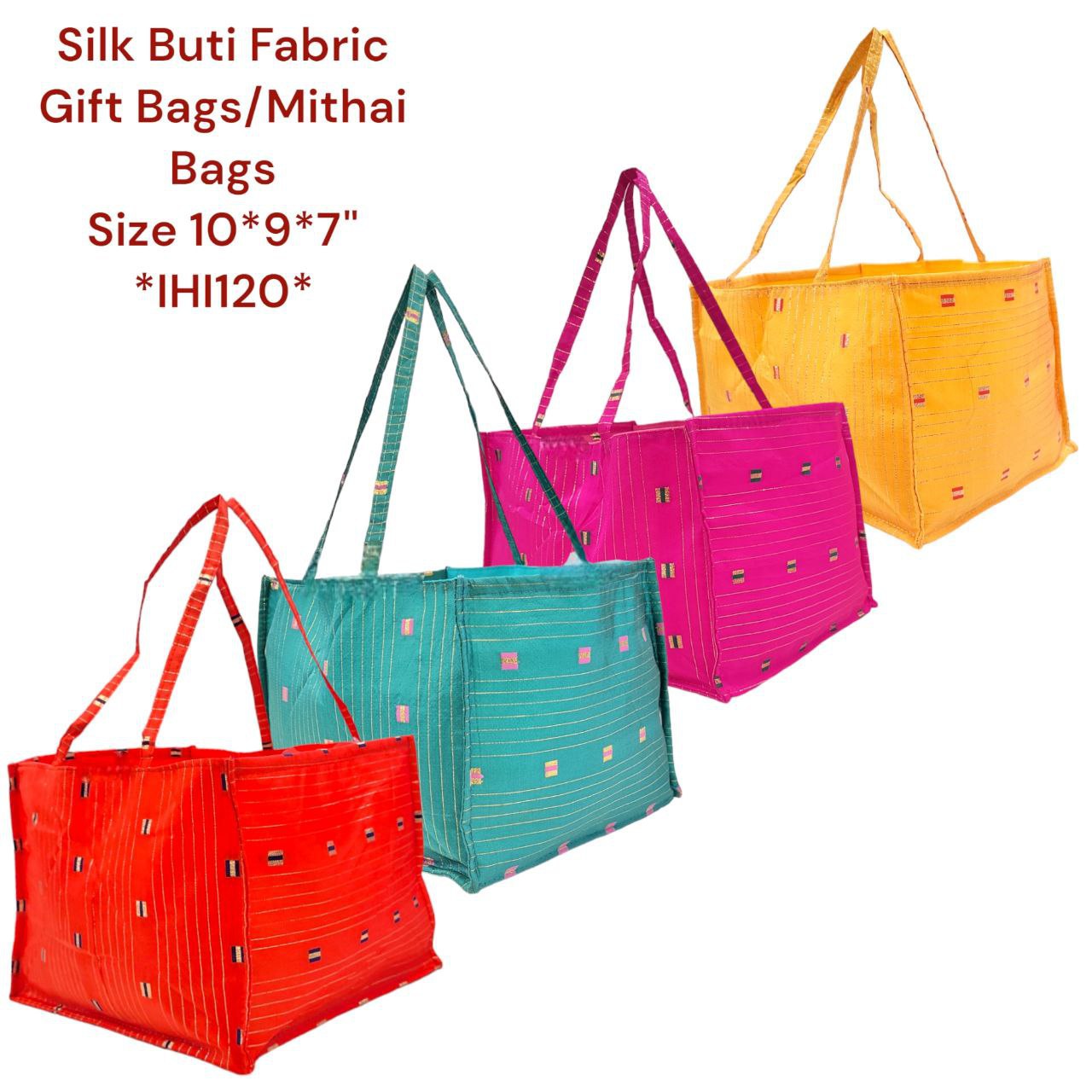 SHREE SHYAM PRODUCTS SILK BUTI CAKE STYLE GIFT BAGS