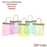SHREE SHYAM PRODUCTS 10*12 INCH SMALL PASTEL TISSUE GIFT BAGS