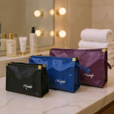 SHREE SHYAM PRODUCTS 3 PCS SET 3 ZIP PLAIN TRAVEL POUCH