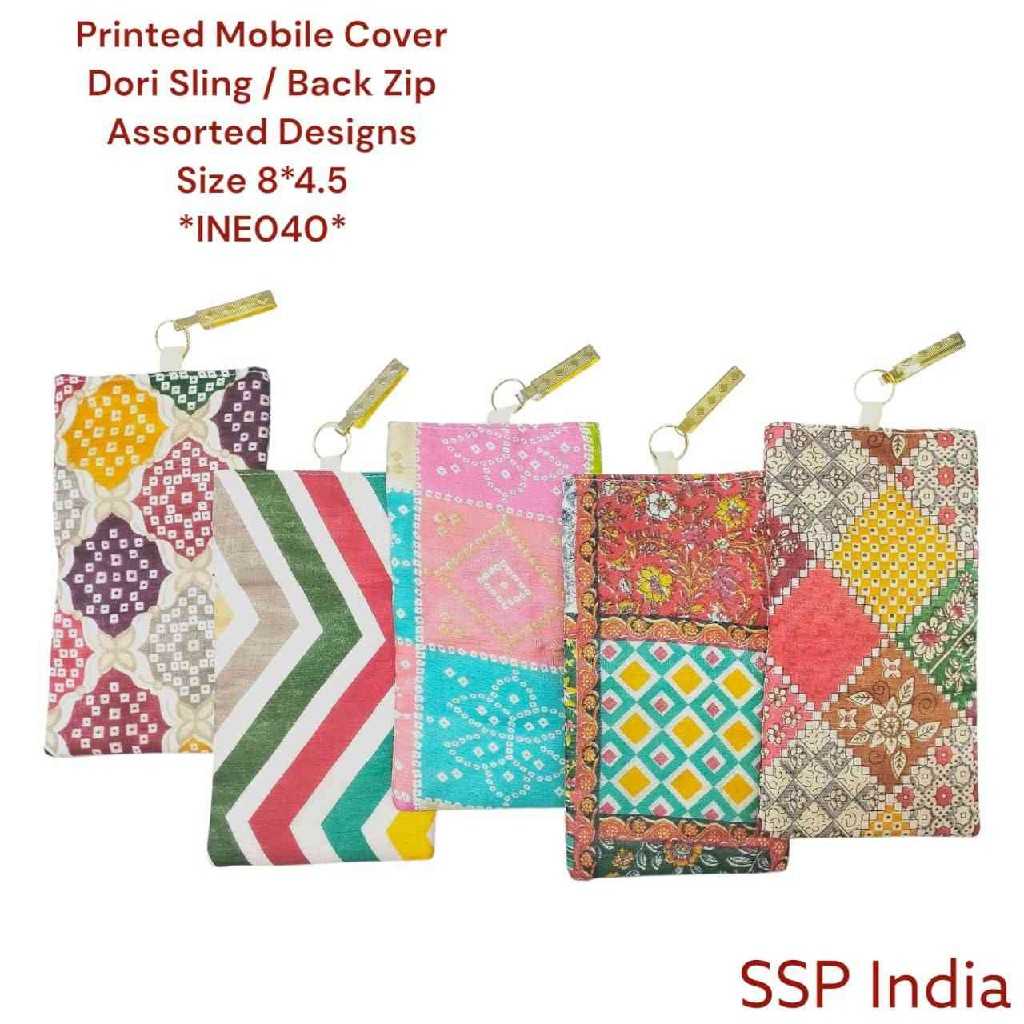 SHREE SHYAM PRODUCTS MULTI PRINT SILK MOBILE COVER