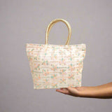 SHREE SHYAM PRODUCTS SILK EMBROIDERY HAND BAGS