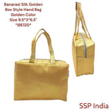 SHREE SHYAM PRODUCTS BANARASI GOLDEN BOX HAND BAGS