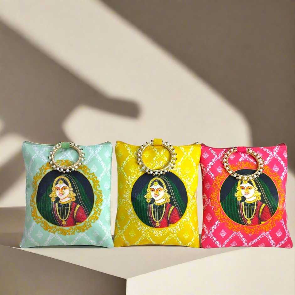 SHREE SHYAM PRODUCTS DIGITAL MAHARANI PRINT HANDBAG