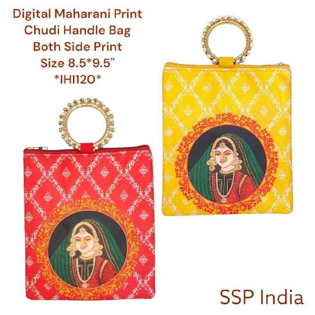 SHREE SHYAM PRODUCTS DIGITAL MAHARANI PRINT HANDBAG