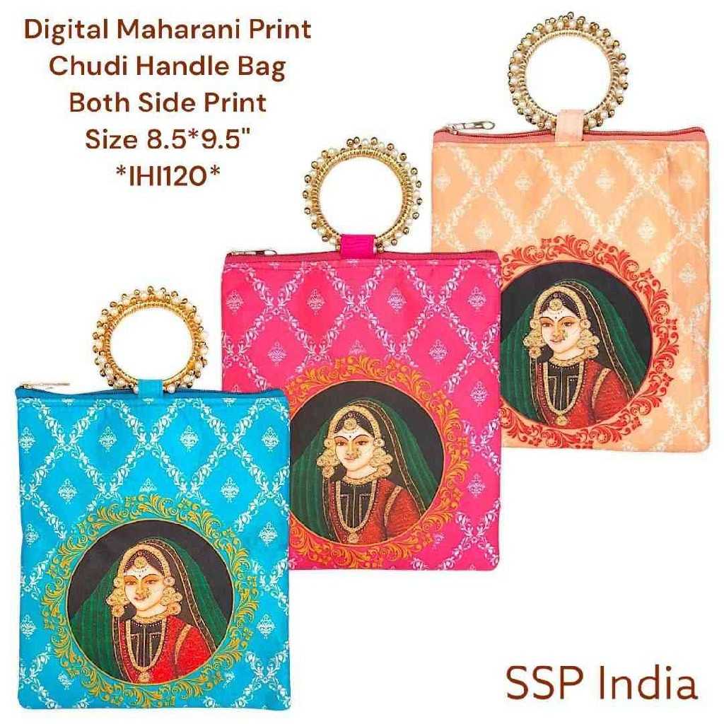 SHREE SHYAM PRODUCTS DIGITAL MAHARANI PRINT HANDBAG