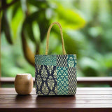 SHREE SHYAM PRODUCTS MULTI PRINT COTTON HANDBAG