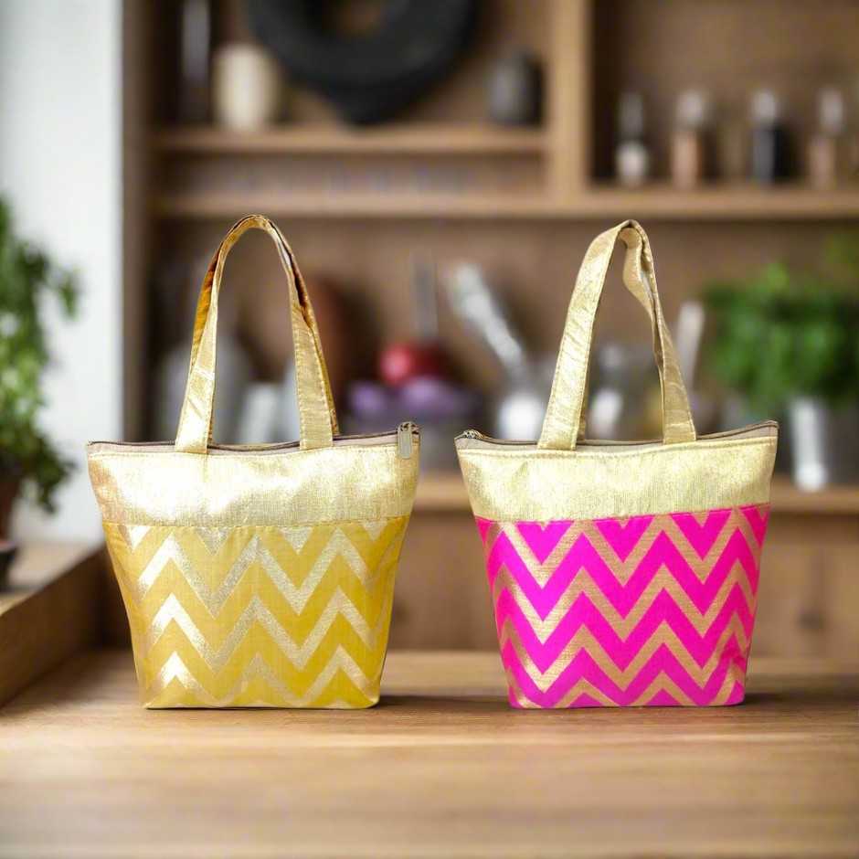 SHREE SHYAM PRODUCTS MINI ZIGZAG DESIGN HANDBAG