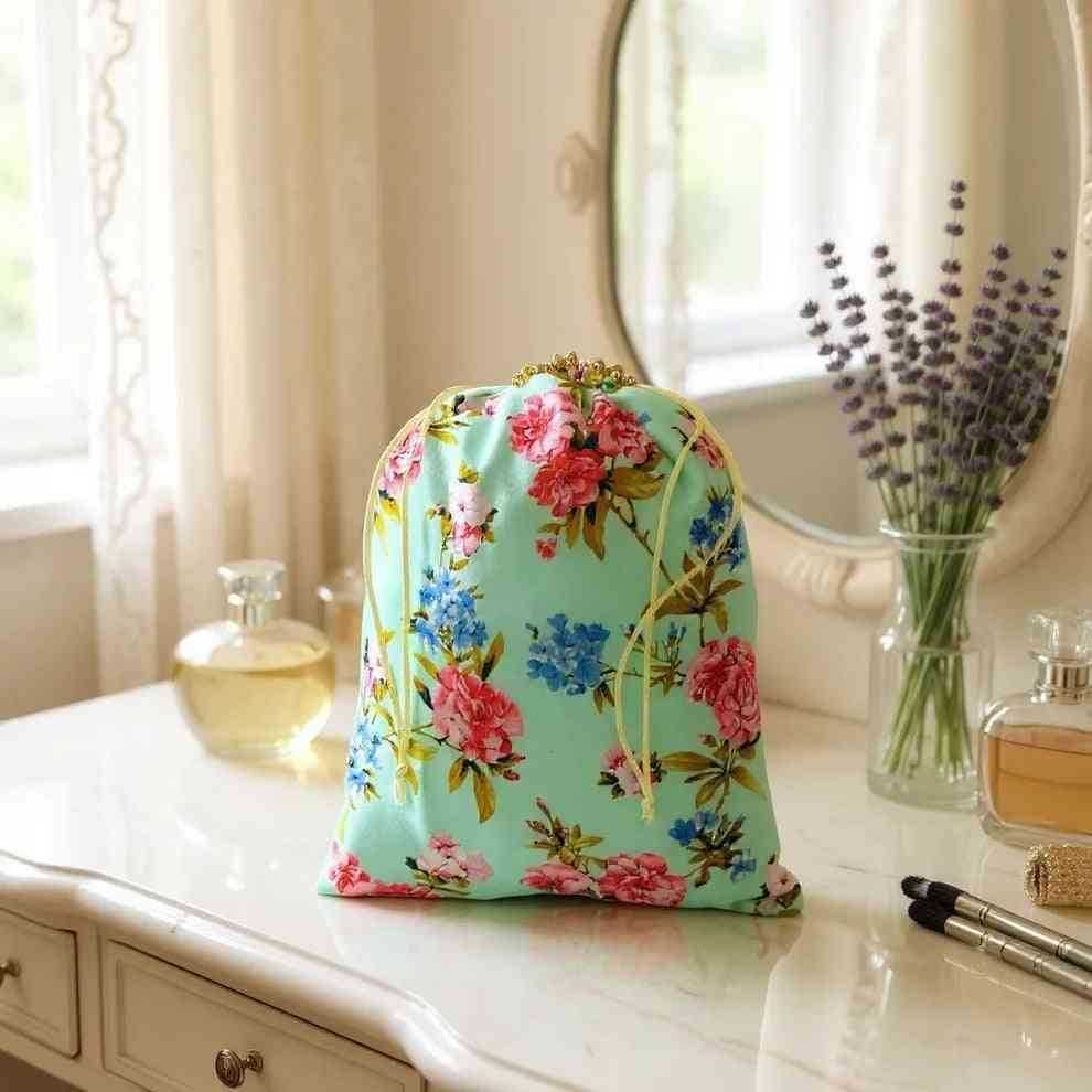 SHREE SHYAM PRODUCTS 1 KG FLORAL PRINT DIGITAL POTLI BAGS