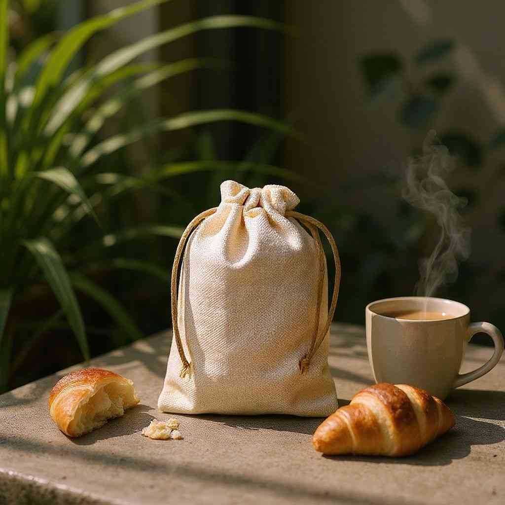 SHREE SHYAM PRODUCTS 500 GMS PACKING SHINING JUTE PRINT POTLI BAGS