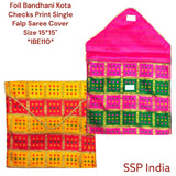 SHREE SHYAM PRODUCTS FLAP SAREE COVER FOIL BANDHANI