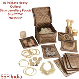 SHREE SHYAM PRODUCTS 10 POCKET HEAVY QUALITY JEWELLERY POUCH
