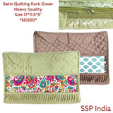 SHREE SHYAM PRODUCTS HEAVY QUALITY SATIN QUILT KURTI DRESS COVER