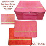 SHREE SHYAM PRODUCTS 9 INCH BANDHINI PRINT BOX SAREE COVER