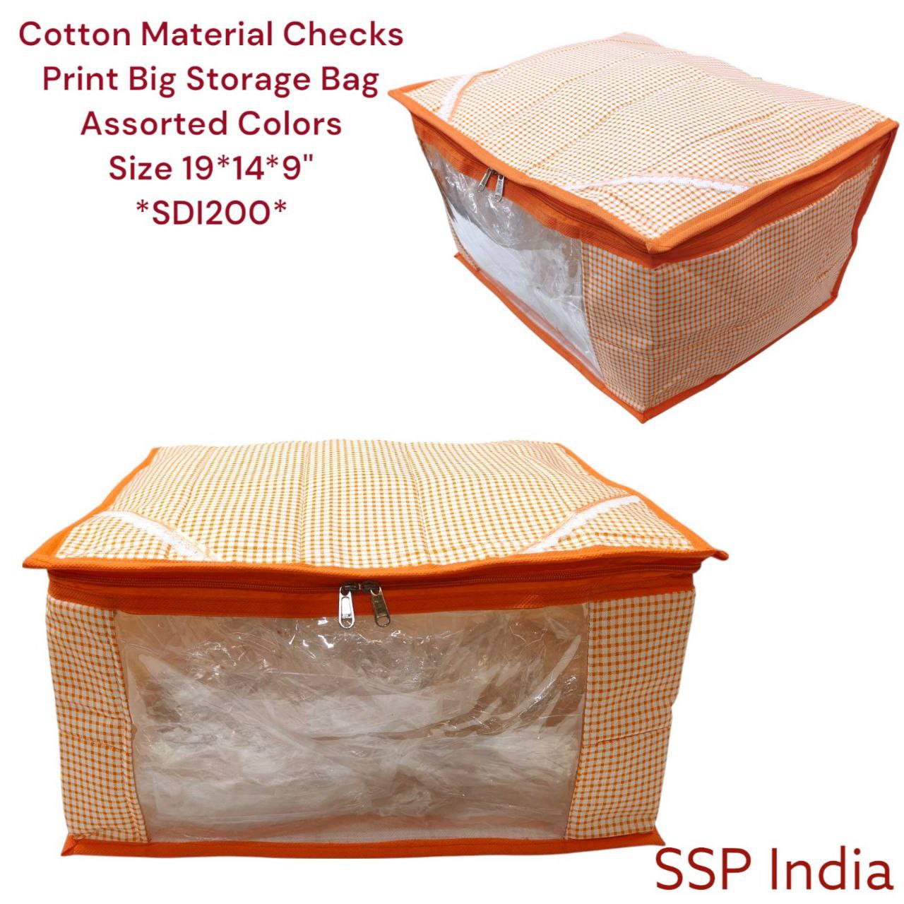 SHREE SHYAM PRODUCTS 10 INCH COTTON STORAGE POUCH