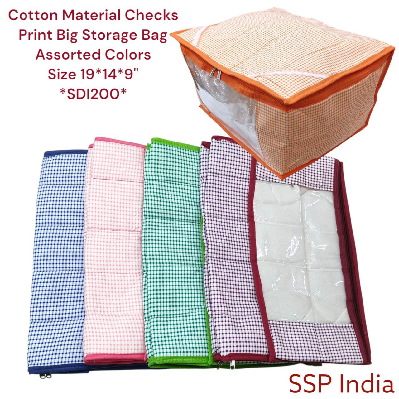 SHREE SHYAM PRODUCTS 10 INCH COTTON STORAGE POUCH