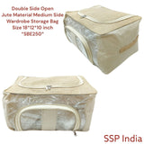 SHREE SHYAM PRODUCTS MEDIUM SIZE 2 SIDE OPEN JUTE STORAGE BAGS