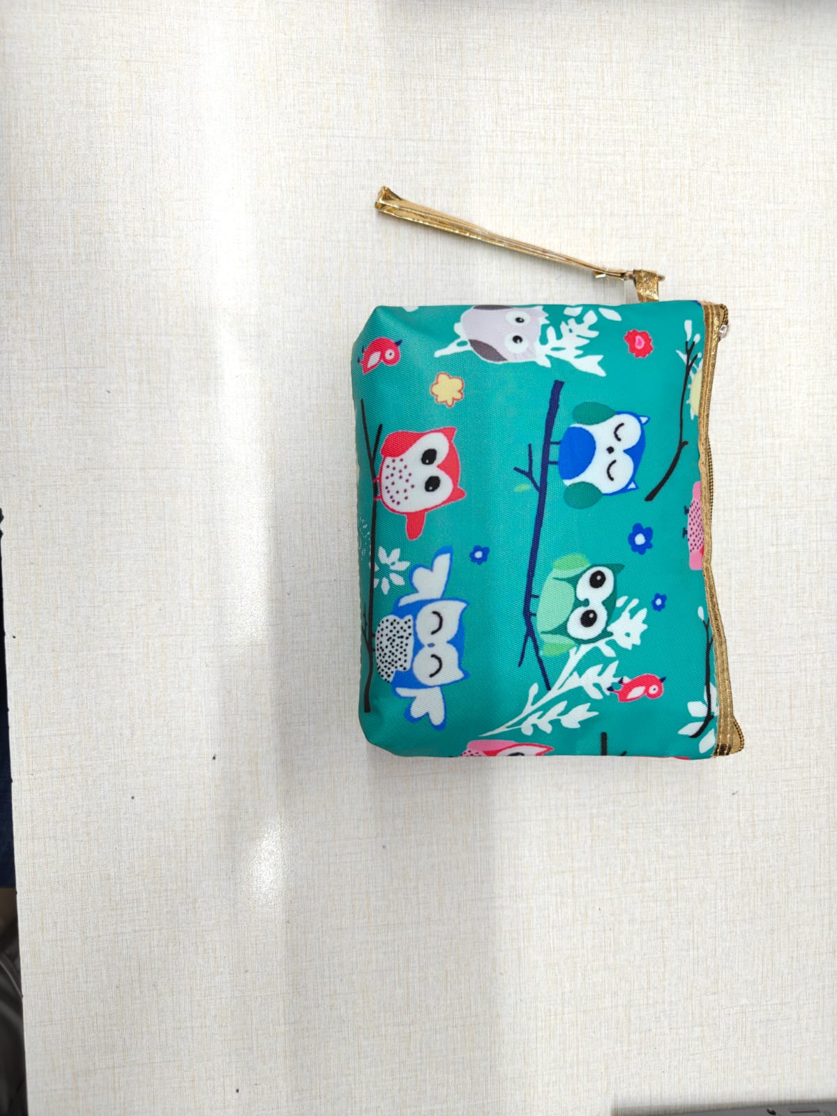 SHREE SHYAM PRODUCTS DIGITAL PRINT HAND POUCH GOLDEN HANDLE