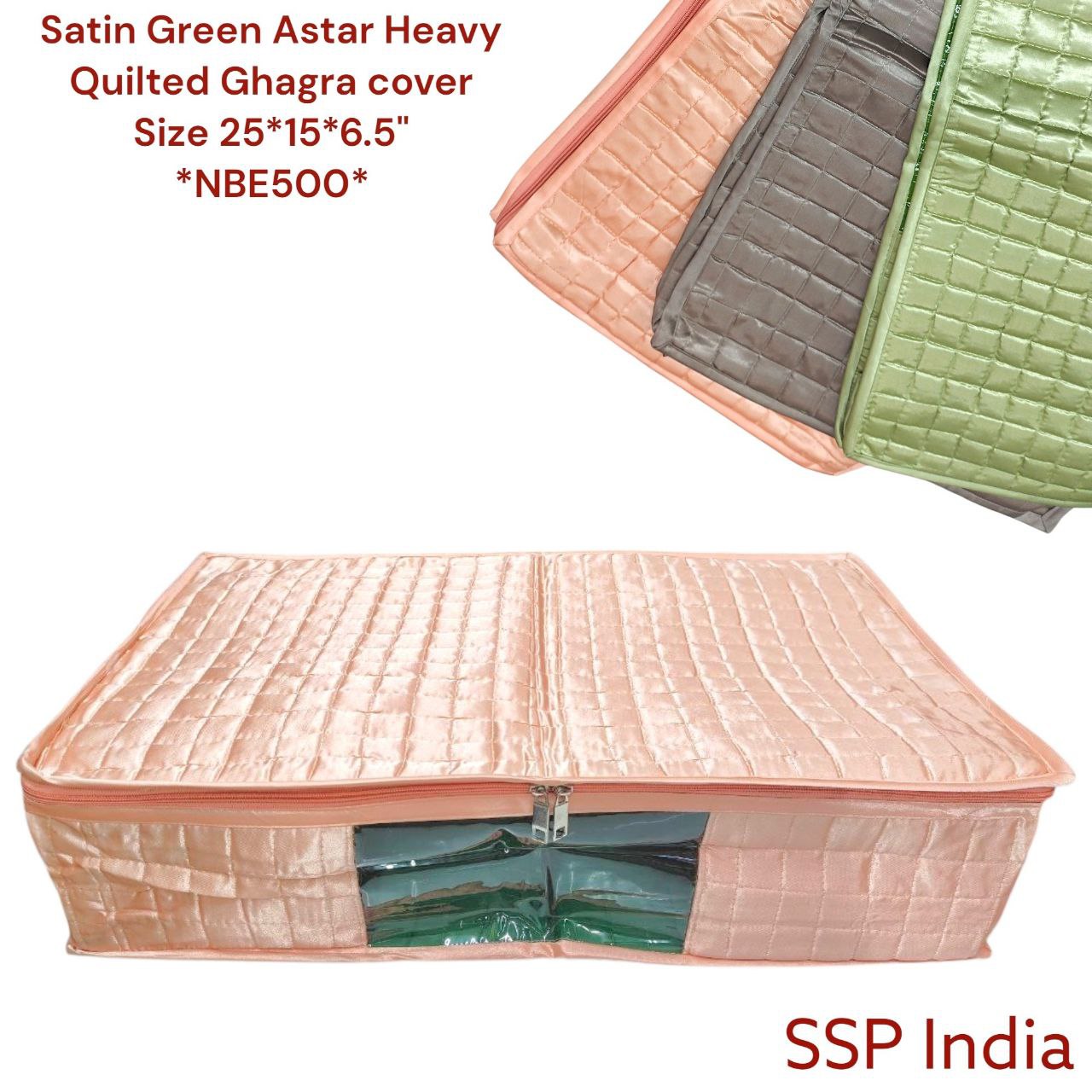 SHREE SHYAM PRODUCTS GREEN ASTER GHAGRA COVER HEAVY QUALITY