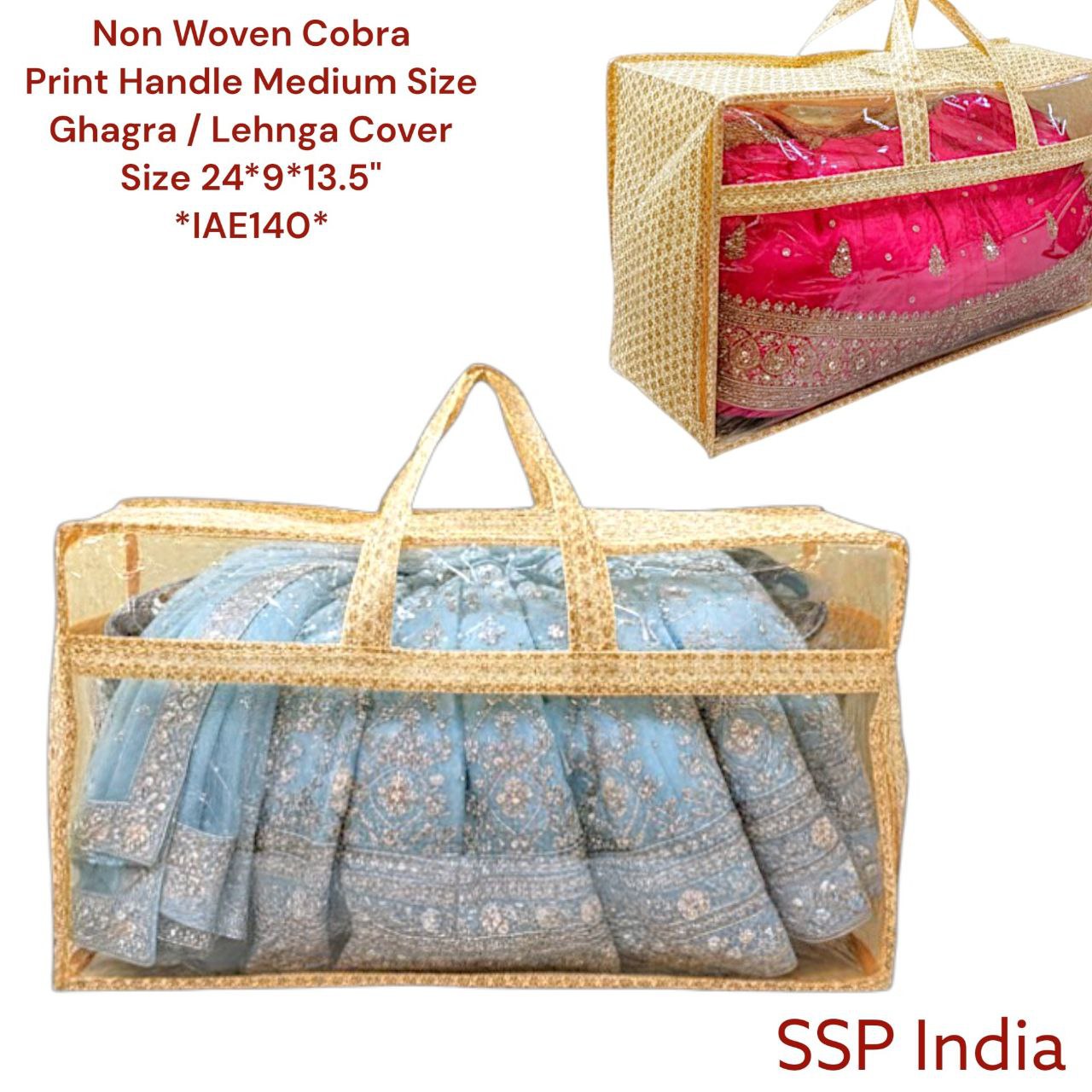 SHREE SHYAM PRODUCTS NON WOVEN PRINTED HANDLE GHAGRA COVER