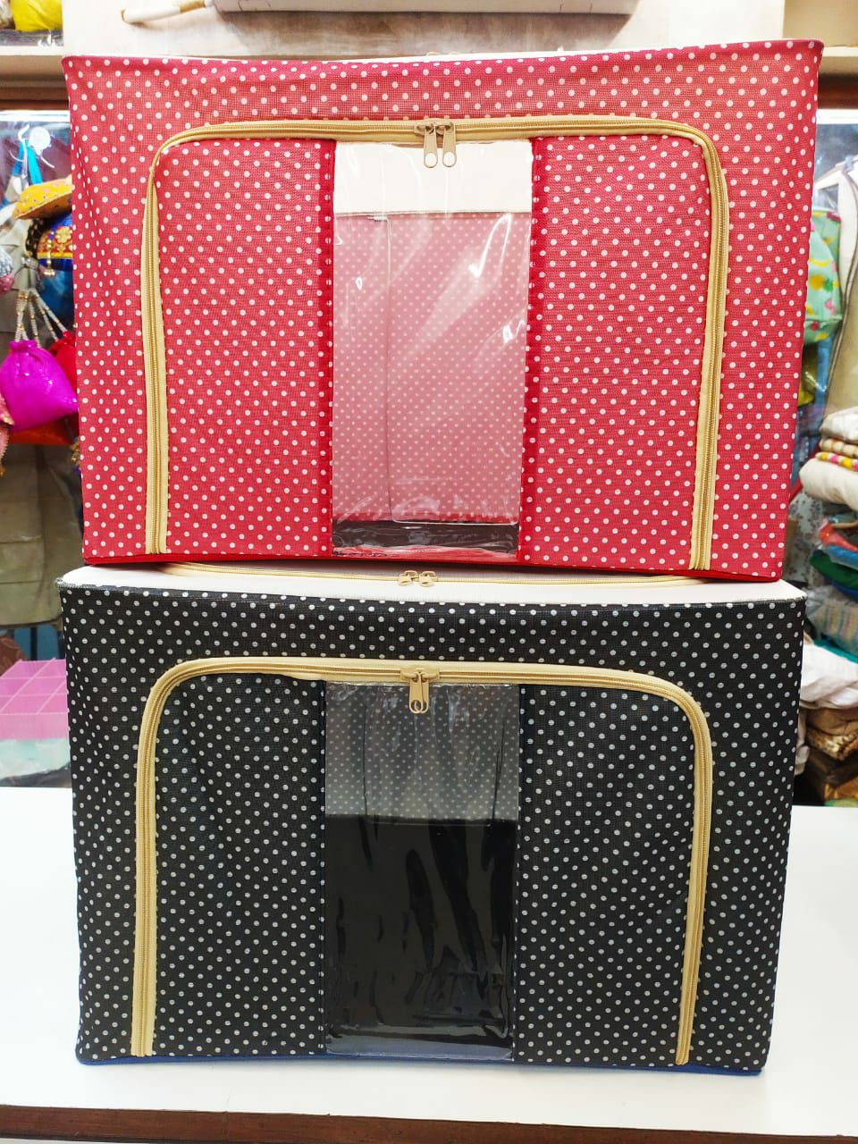 SHREE SHYAM PRODUCTS 66 L IMPORTED WARDROBE STAND STORAGE