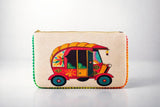 SHREE SHYAM PRODUCTS DIGITAL PRINT JUTE POUCH WITH POMPOM LACE