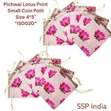 SHREE SHYAM PRODUCTS 4*5 INCH LOTUS POTLI