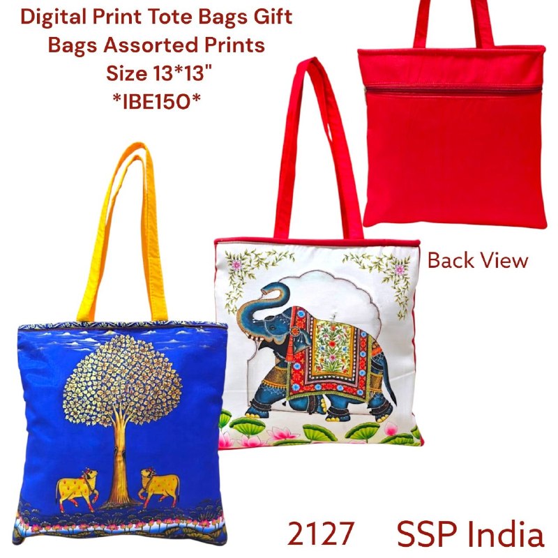 SHREE SHYAM PRODUCTS DIGITAL PRINT TOTE BAGS