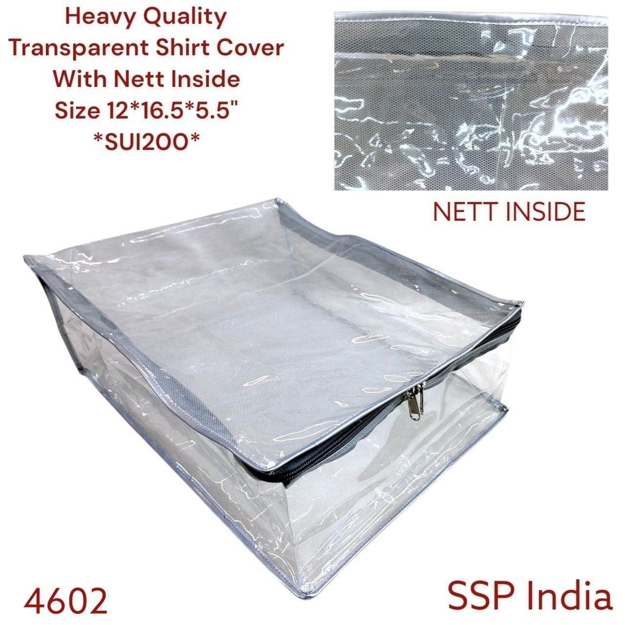 SHREE SHYAM PRODUCTS SILVER PIPIN KEN KEN NET SHIRT COVER