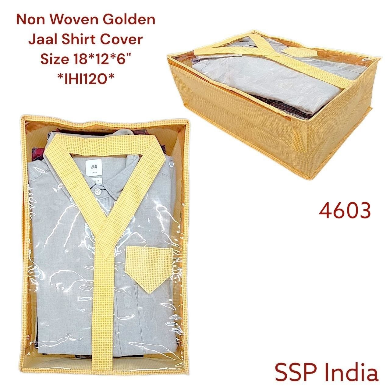 SHREE SHYAM PRODUCTS NON WOVEN BOX SHIRT COVER WARDROBE ORGANIZER