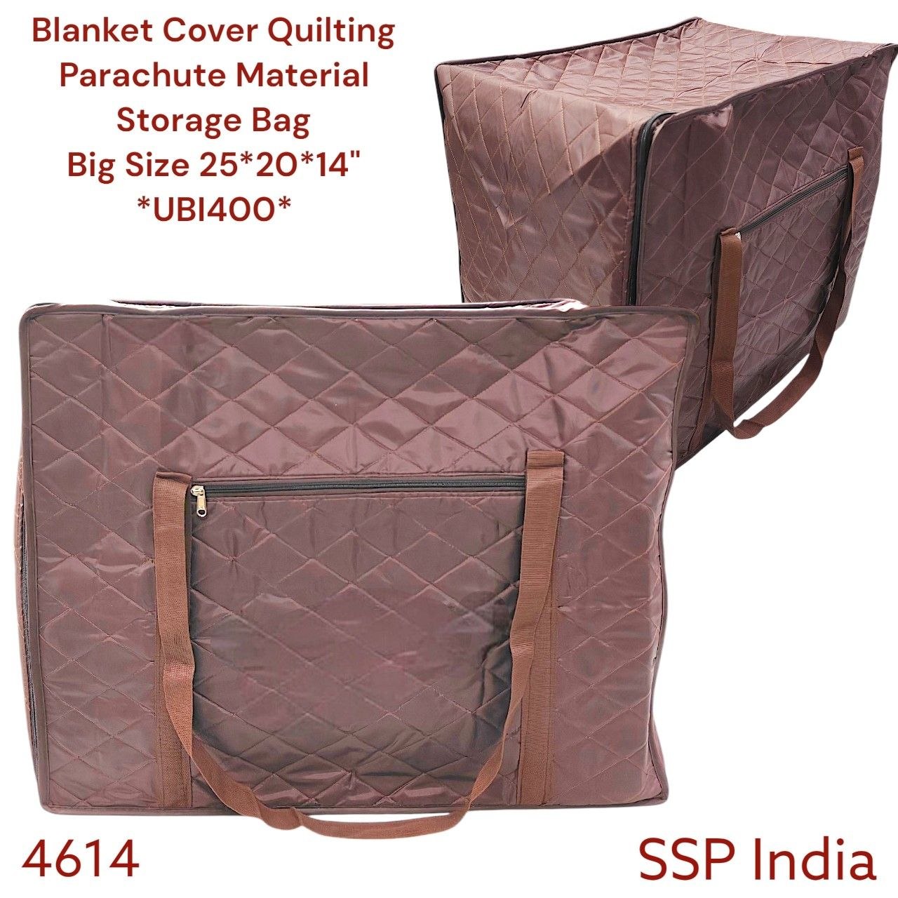 SHREE SHYAM PRODUCTS BIG SIZE QUILTING STORAGE WITH HANDLE BLANKET COVER