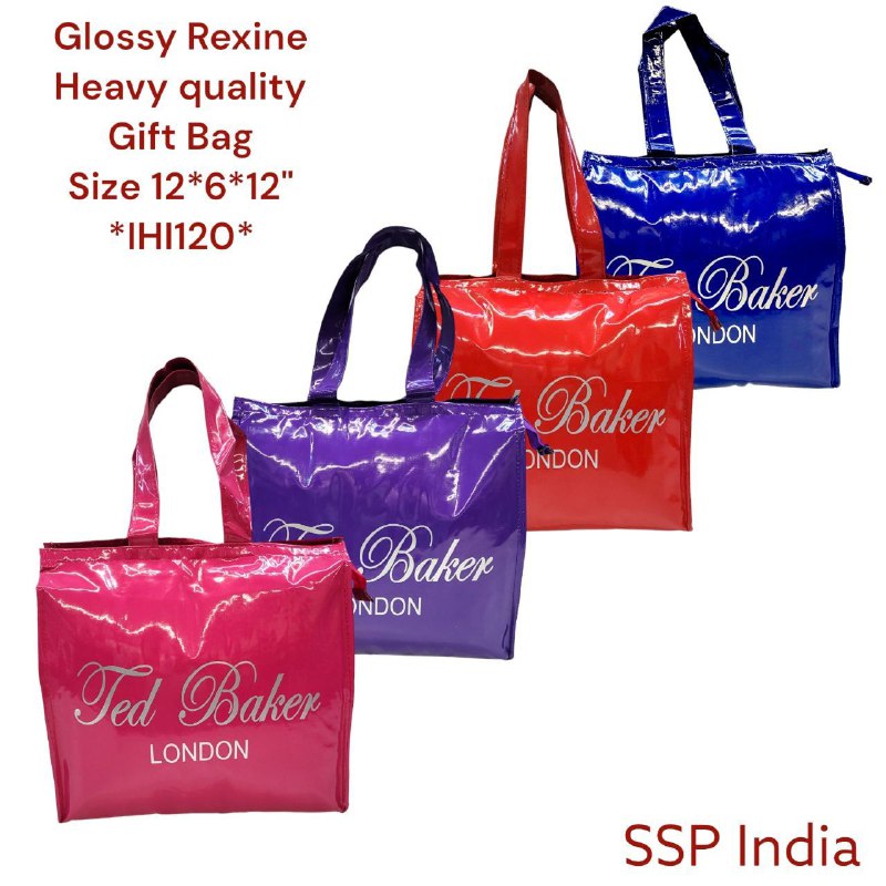 TED BAKER TIFFIN BAG GLOSSY
