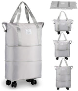 SHREE SHYAM PRODUCTS IMPORTED WHEEL EXPANDABLE SHOPPING BAGS
