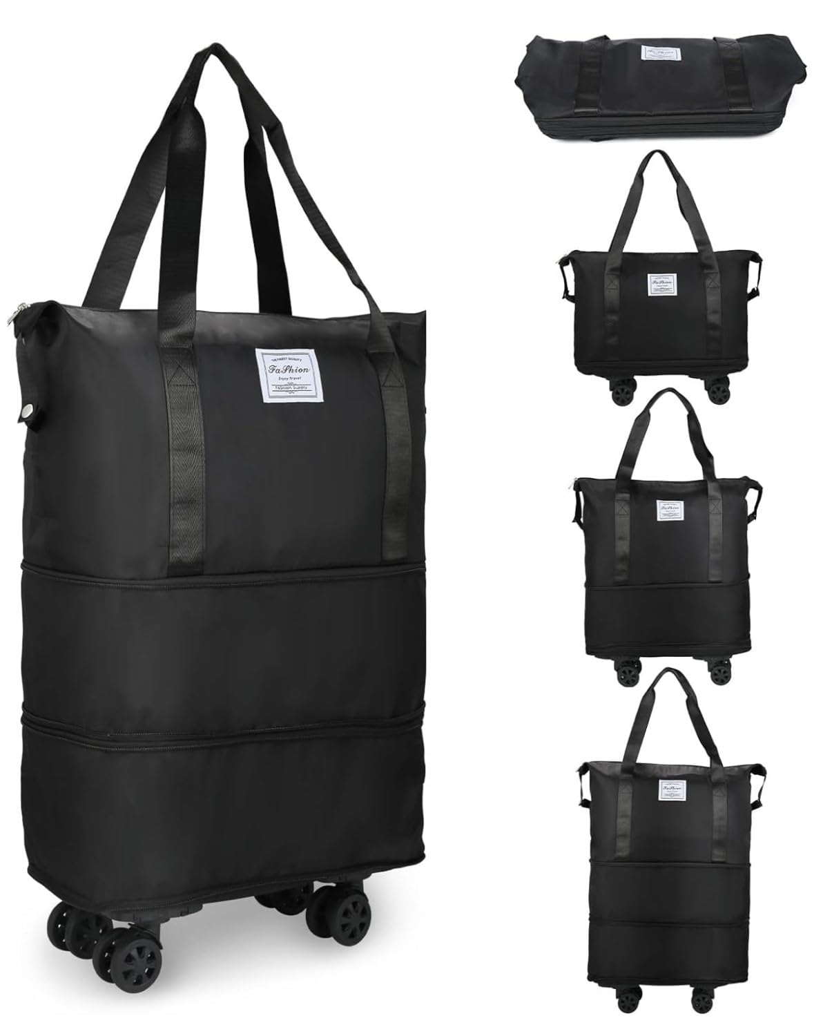 SHREE SHYAM PRODUCTS IMPORTED WHEEL EXPANDABLE SHOPPING BAGS