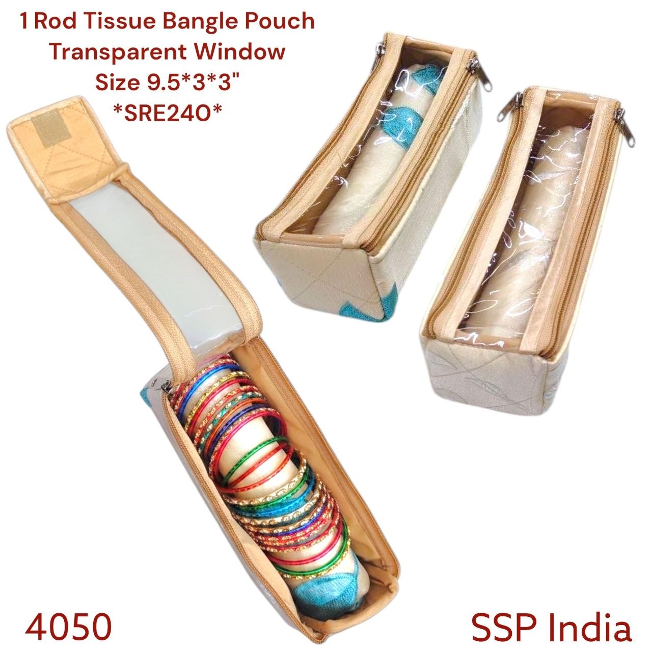 SHREE SHYAM PRODUCTS TISSUE BANGLE 1 ROD POUCH