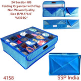 SHREE SHYAM PRODUCTS 24 POCKET SECTION NON WOVEN UG ORGANIZER