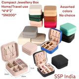 SHREE SHYAM PRODUCTS ZIPPER COMPACT JEWELLERY BOX