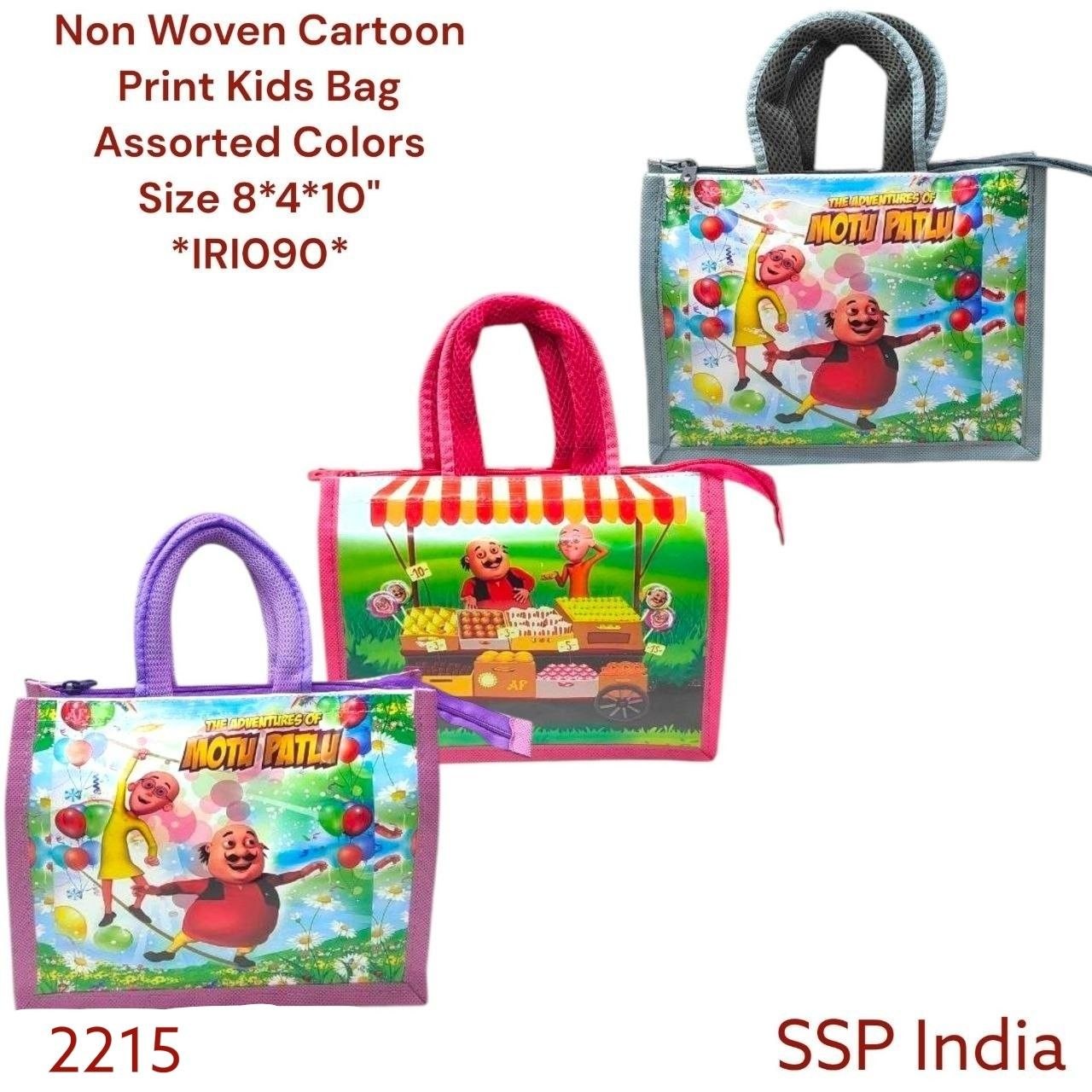 SHREE SHYAM PRODUCTS NON WOVEN CARTOON PRINT KIDS BAG