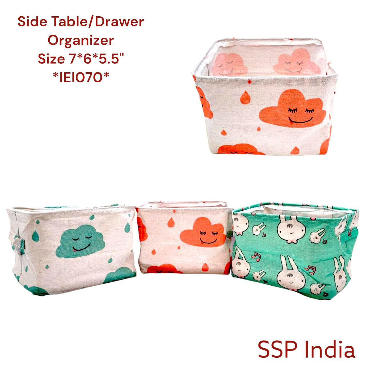 SHREE SHYAM PRODUCTS SIDE TABLE DRAWER ORGANIZER