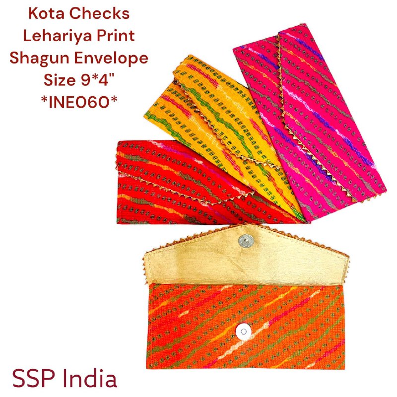 KOTA CHECKS BANDHINI SHAGUN ENVELOPES