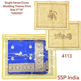 SHREE SHYAM PRODUCTS DOLI PRINT SINGLE SAREE COVER