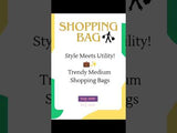SHREE SHYAM PRODUCTS PLASTIC COATED PRINTED MEDIUM SIZE SHOPPING BAGS